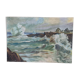 Peinture à l'huile Paysage Breton, Paysage de mer