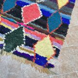 Boucherouite rug | Moroccan rug | Eclectic rug | Moroccan rug