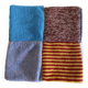 Plaid patchwork en laine carré