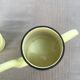 Cafetière en tôle émaillée année 60