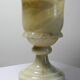 Large Medici alabaster/yellowish marble vase, Belle Époque style