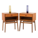 Pair of mid-century teak nightstands, Denmark 1960s