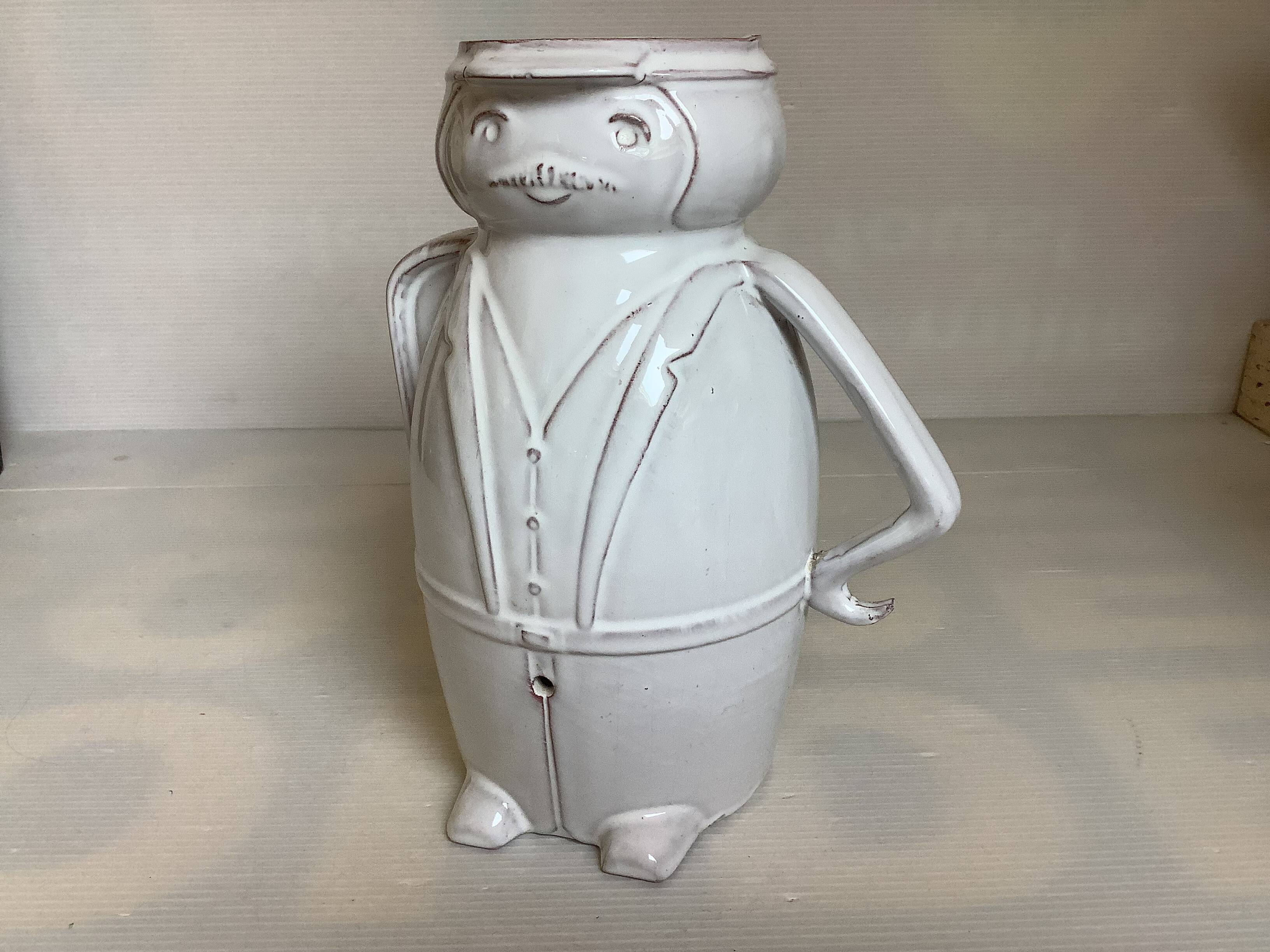 Anthropomorphic pot vase
