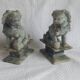 Pair of lions/chinese guardian dogs Fô (Foo Dogs / ShiShi)