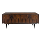 Scandinavian sideboard in Macassar ebony and sycamore, 1960s