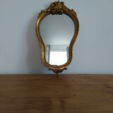 Miroir doré ancien belle patine