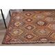 Vintage Turkish Oushak Handmade Wool & Cotton Brown Area Rug 164x288