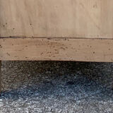 Parisian art deco chest of drawers raw wood