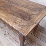 Solid walnut kneading table old XIX°
