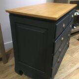 Commode noir carbone