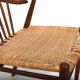 Illum Wikkelsø pour N. Eilersen rare chaise d'appoint "24GT" en teck