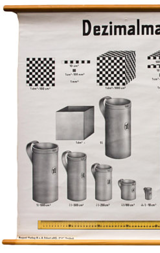 Affiche dimensions et poids, 1979