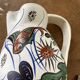 Ceramic pitcher, mid century marine decor