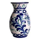 Hand painted ceramic vase
