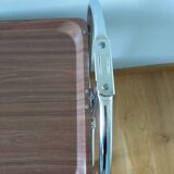 Folding trolley on wheels