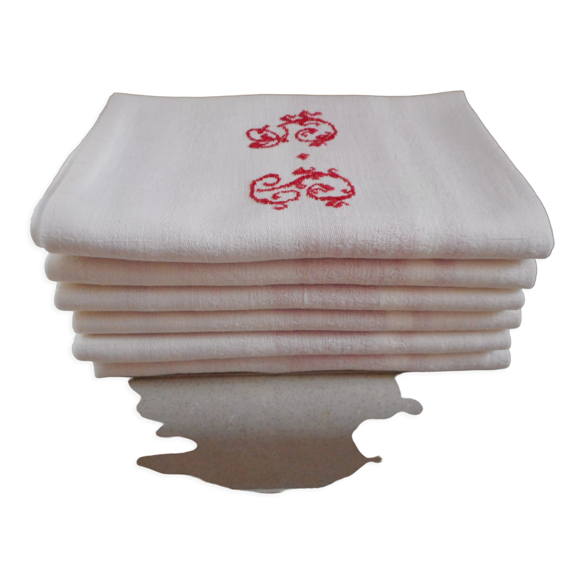 Set of 6 cotton napkins