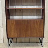 English library of the G-Plan brand of the 70s in teak