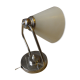 Chrome art deco table lamp