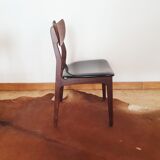 6 chairs in vintage Rio palissandre Denmark 1960 HP HANSEN MØBELINDUSTRI