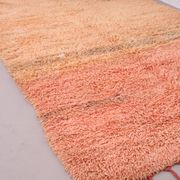 Peach Vintage Handmade Wool Rug 153 x 252 cm - Berber Rug - Old Morocco Rug