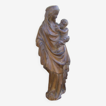 Vierge à l'enfant "reproduction musée du louvres"