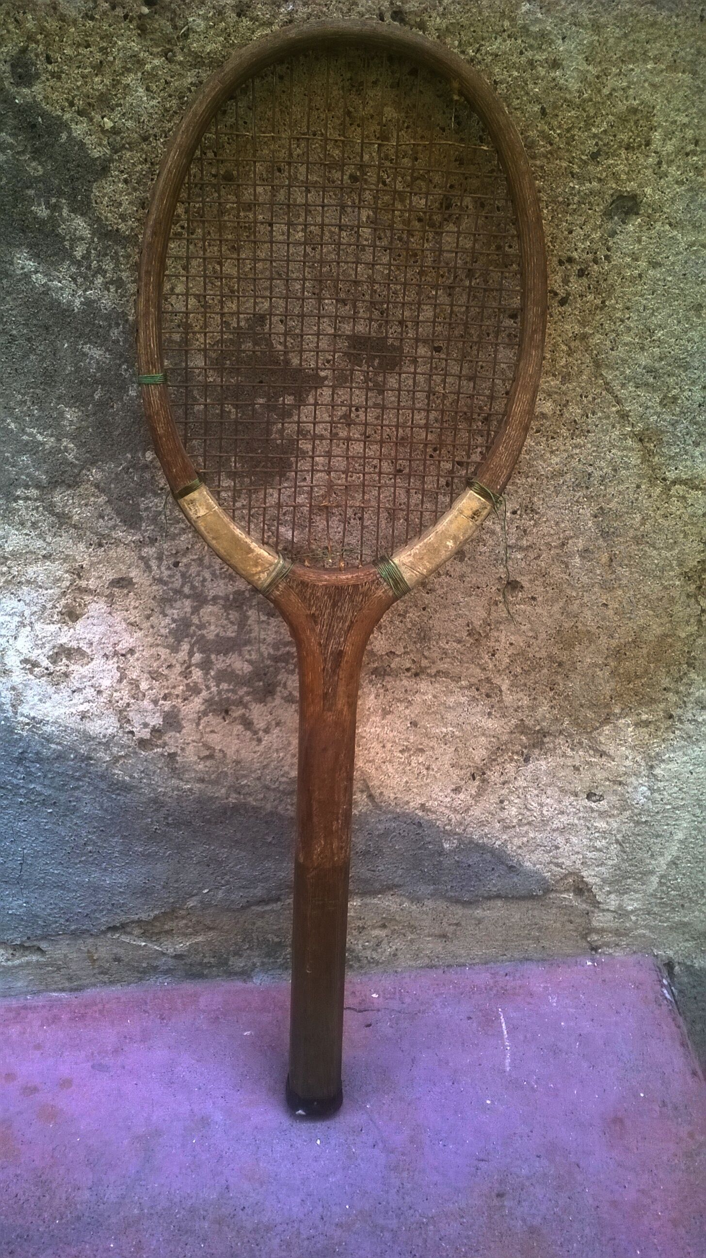 Vintage tennis racket
