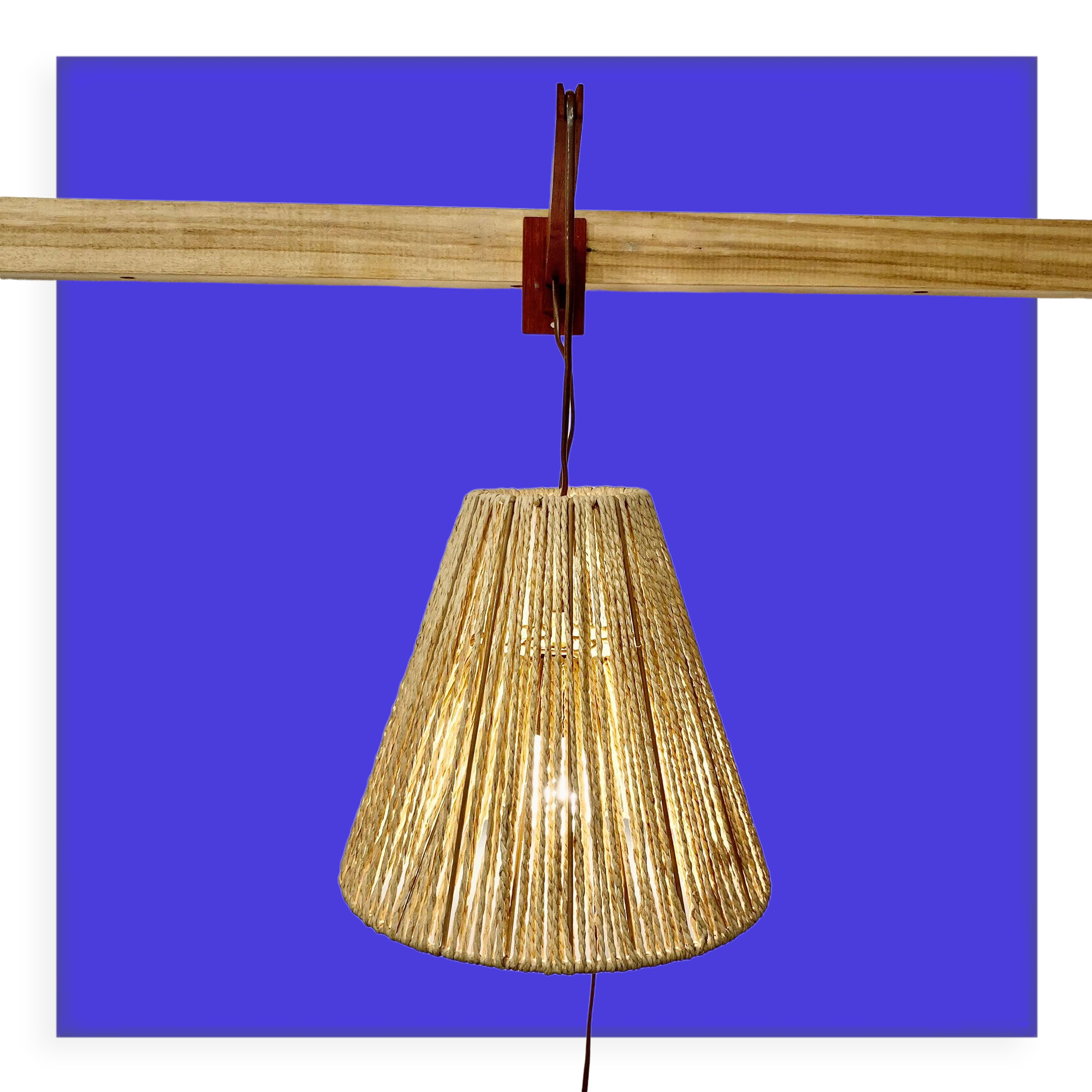 Modular wall lamp Scandinavian design 1950