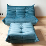 Canapé et pouf Togo de Michel Ducaroy pour Ligne Roset