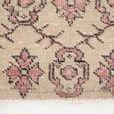 Tapis de salon 4x7, couleur pastel doux, style vintage, 117x213 cm, SK 3456