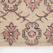 4x7 Rug For Living Room Soft Pastel Vintage Rug, 117x213Cm SK 3456