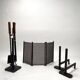 Italian Fireplace Set by Afra & Tobia Scarpa, 1970s