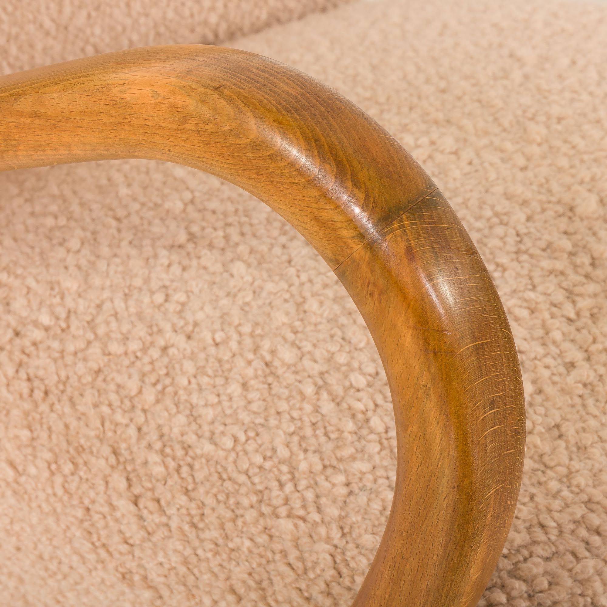 Alfred Christensen pair of two armchairs, Denmark 1950s