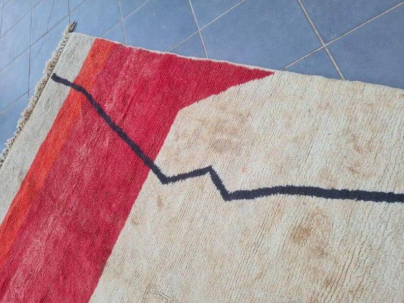 Tapis berbère fait main traditionnelle artisanale 200/300 cm