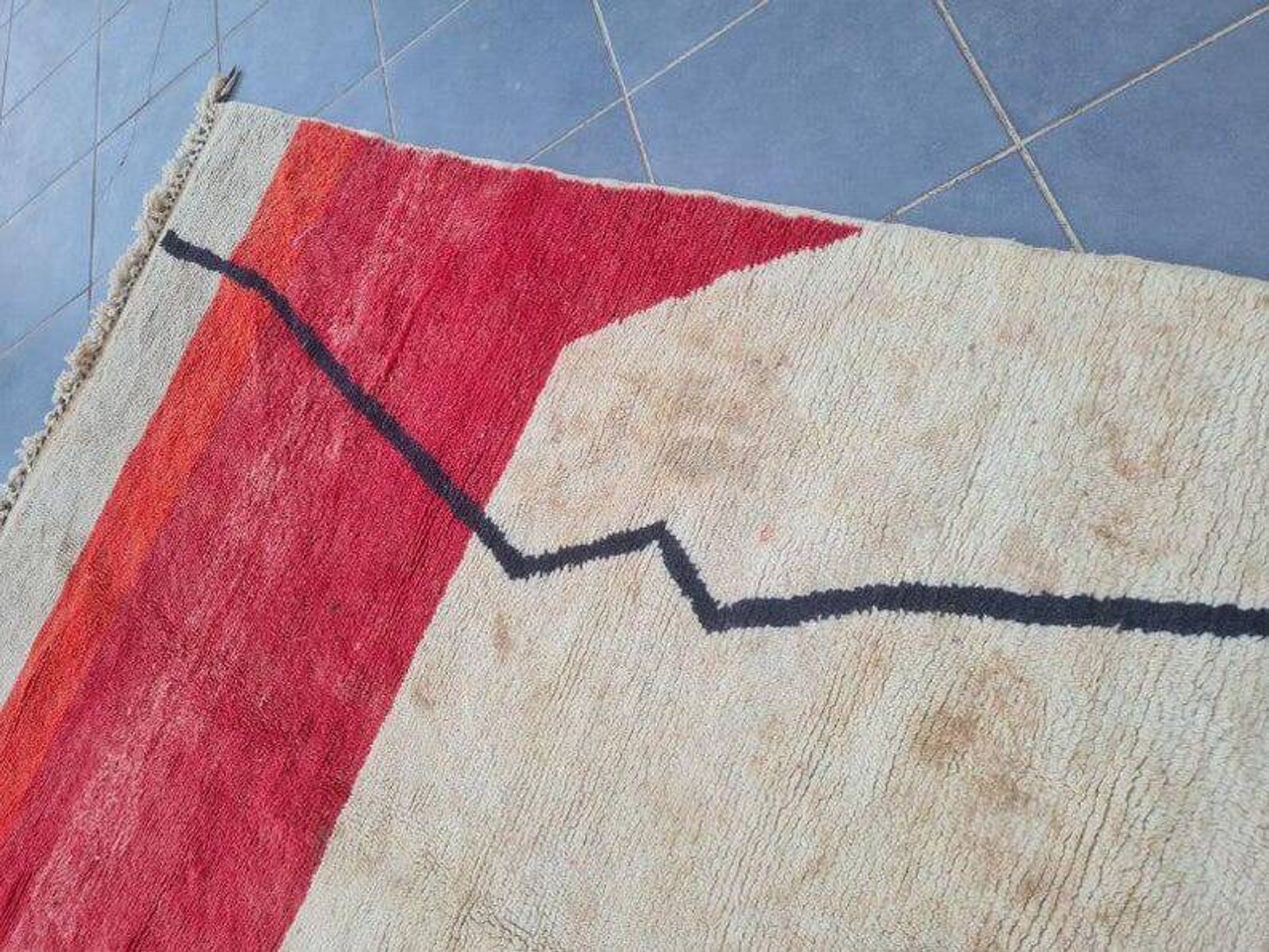 Tapis berbère fait main traditionnelle artisanale 200/300 cm