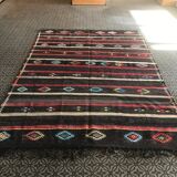 Vintage colorful rug, traditional handmade kilim 290 x 206 cm