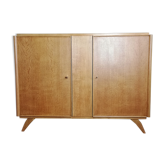 Buffet in solid oak, 50s