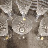 Vannes le Châtel crystal glasses