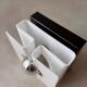 1970s plexiglass wall light