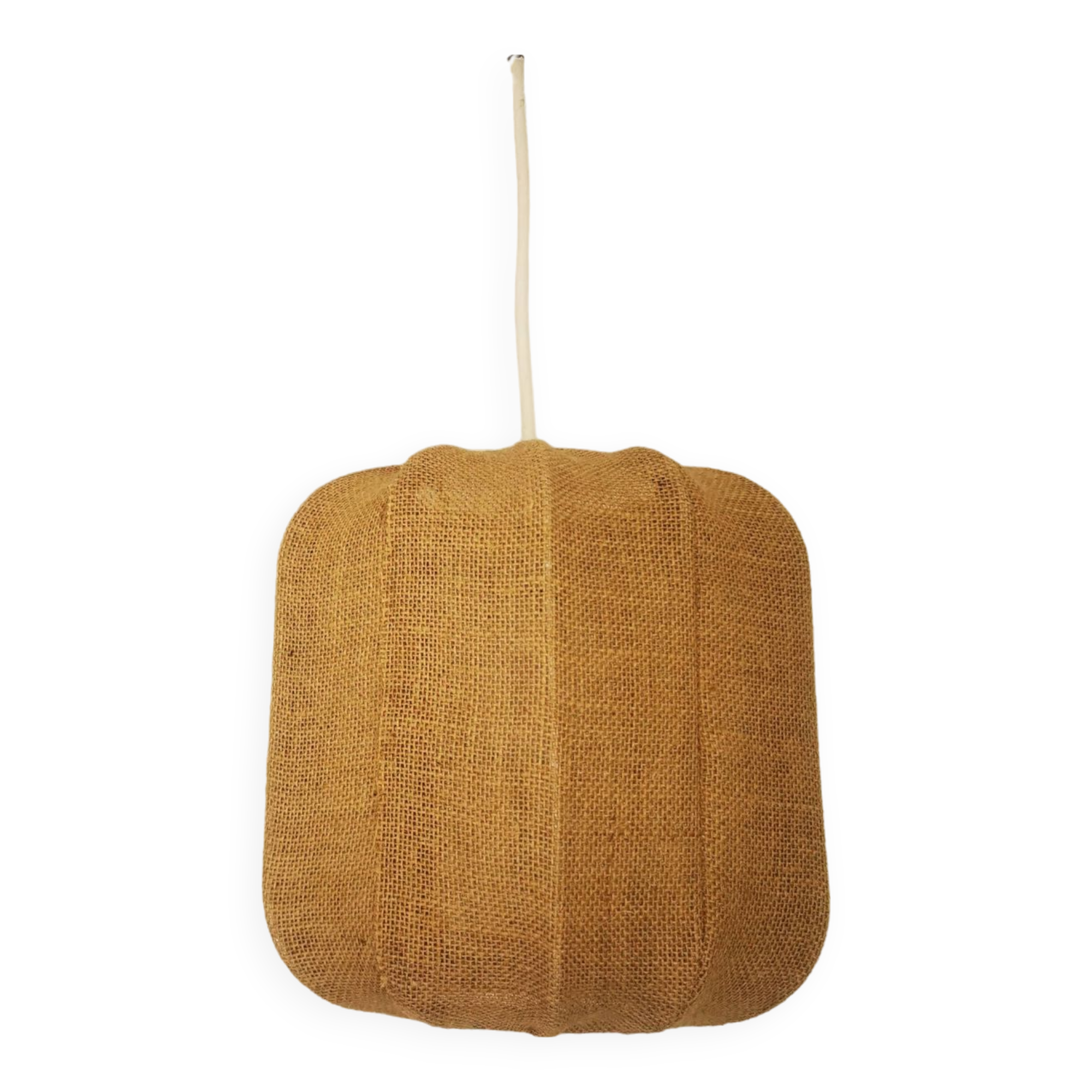 Jute pendant light