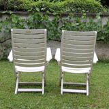 Paire de fauteuils de jardin herlag