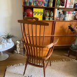Scandinavian teak armchair from the 60s