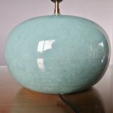 Ceramic and brass lamp