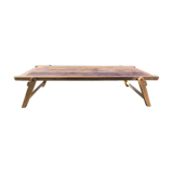 XXL coffee table in recycled wood - Industrial Style &