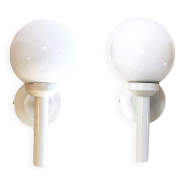 Pair of Abo Randers wall lights, 1970s