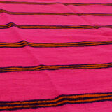 Shama shine, large pink breathable blanket rug 210 x 420 cm