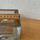 Glass block catchall