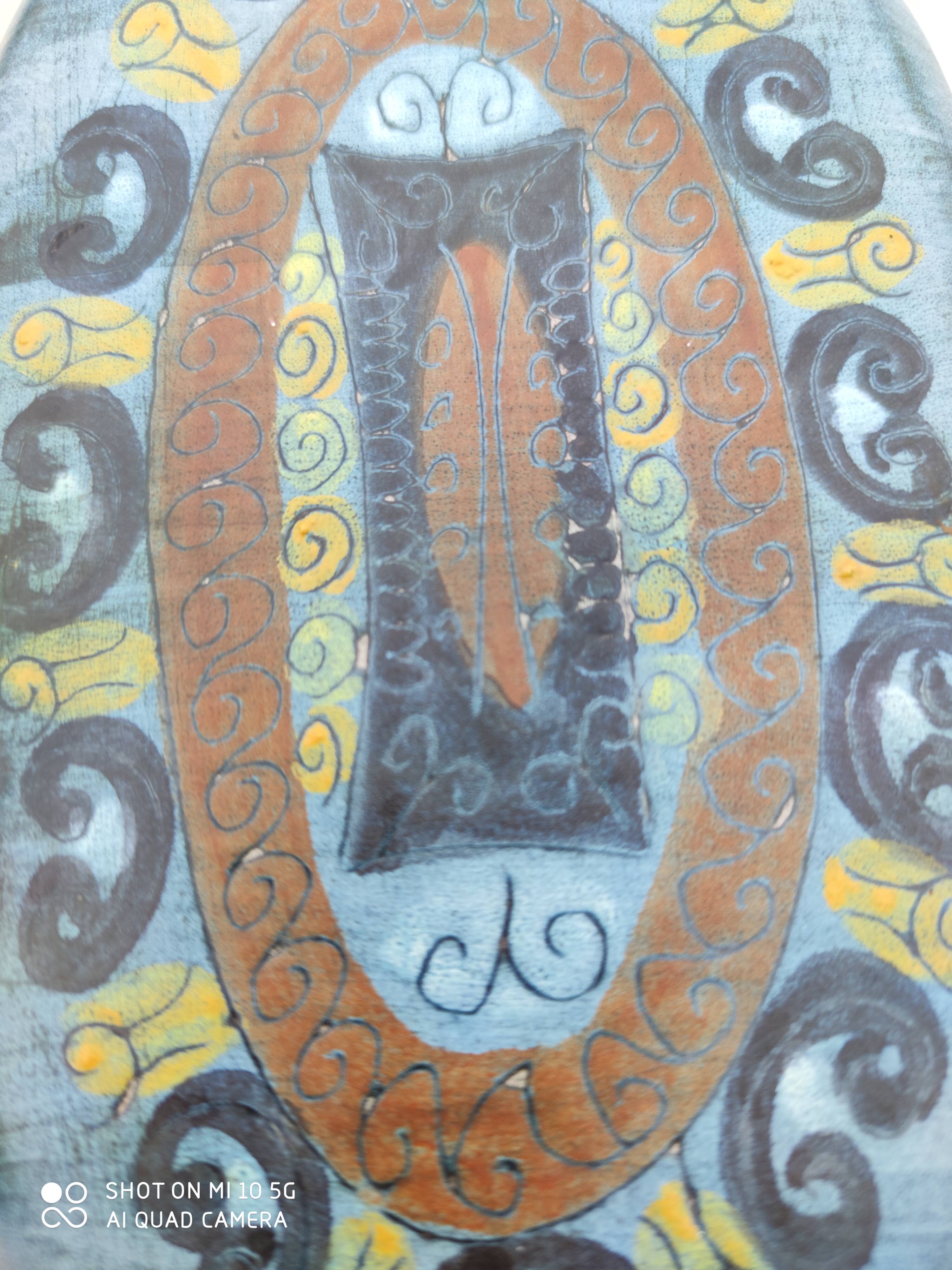Ceramic vase by Jean de Lespinasse in 1954