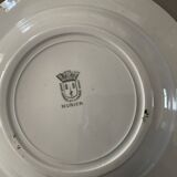 6 Saint-Amand and Hmage soup plates, Murier model