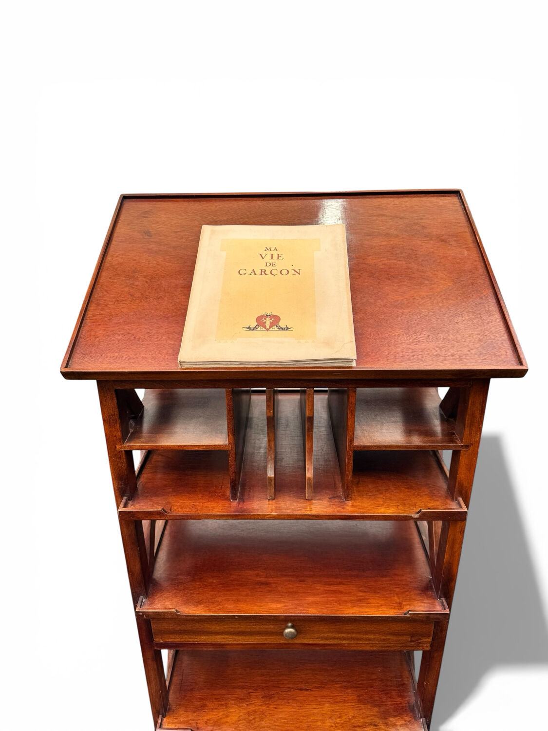 Bibus furniture with an adjustable shelf – vintage library furniture
