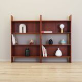 Set of teak bookcases, Danish design, 1970s, production: Denmark